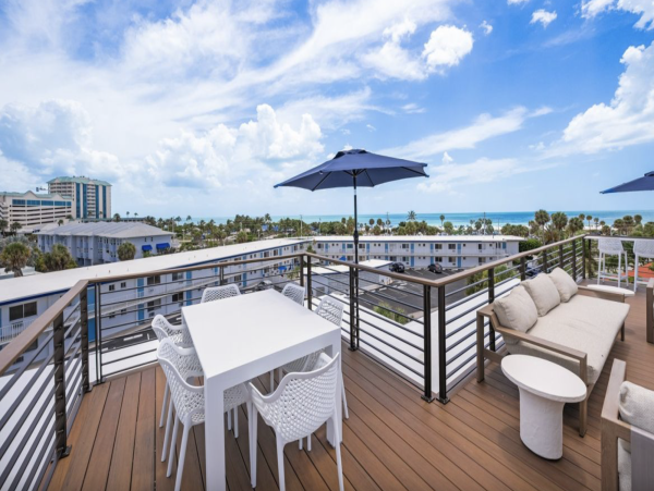 Luxury Lido Key Vacation Rental  Sarasota Beachfront Home with Rooftop Deck & Pool
